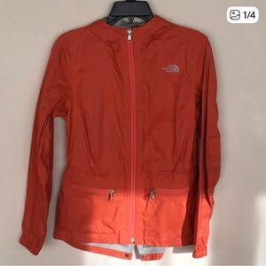 The North Face Top Layer windbreaker + rain jacket